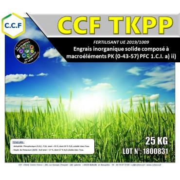 CCF TKPP Engrais inorganique solide composé à macroéléments PK (0-43-57)_0