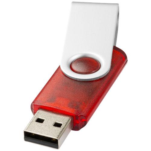 Clé USB 4 Go Rotate-translucent 12351704 - plastique et aluminium_0