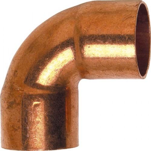 COUDE CUIVRE À SOUDER 90° FEMELLE / FEMELLE - DIAMÈTRE 42 MM BRICOZOR