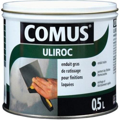 ENDUIT GRAS HAUTE DURETÉ - 5 KG - ULIROC BLANC COMUS
