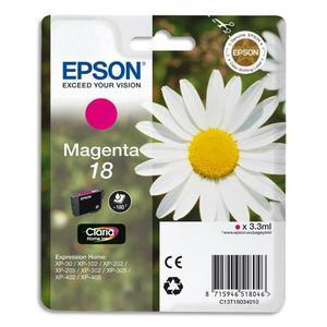 Epson cartouche jet d'encre claria home magenta ''pâquerette'' 18 (t1803) - c13t18034012_0