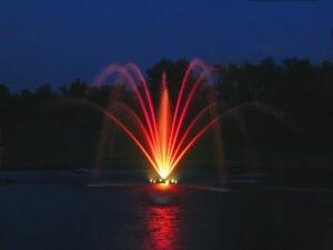 Fontaines flottantes décoratives pour étang et lac EJF de Kasco Marine - différentes tailles et formes disponibles_0