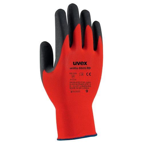 GANTS UNILITE 6605 RD X10 T9 UVEX