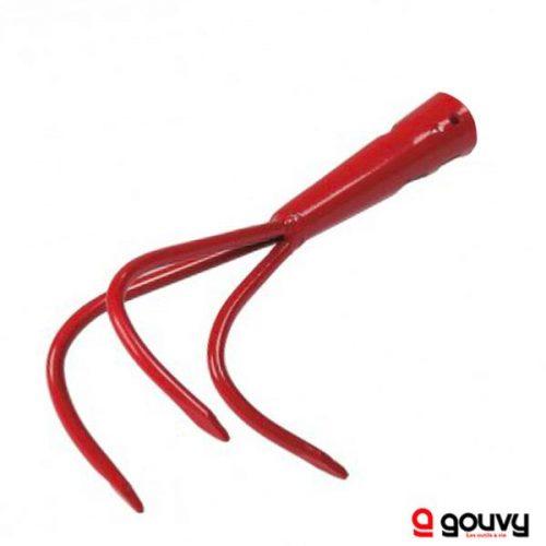 Griffe de Jardinier 3 Dents SANS MANCHE Gouvy - 12 cm, 0.70 kg, Fabriqué en France_0