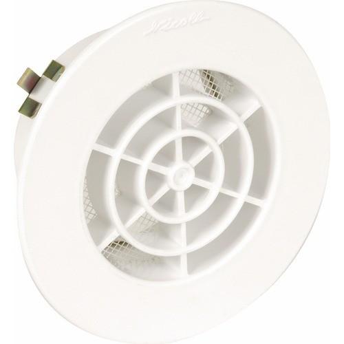GRILLE DE VENTILATION INTÉRIEURE POUR TUBE PVC ET GAINE - Ø 140 MM - GATM NICOLL