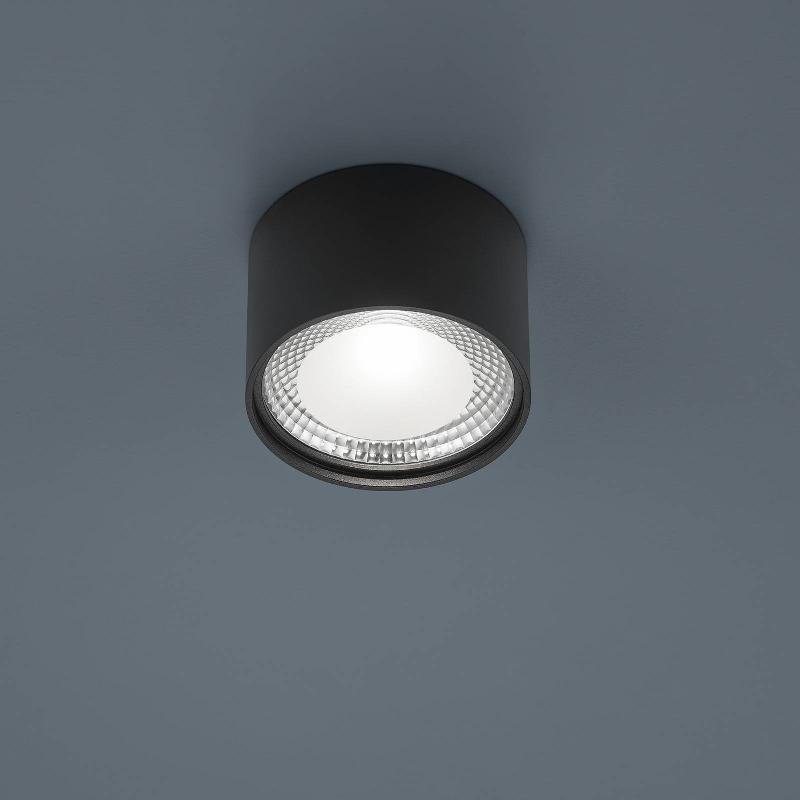 HELESTRA KARI PLAFONNIER LED, ROND, NOIR
