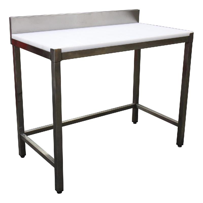 ITALCONCEPT L2G Table De Decoupe Inox Adossee, 850 x 1400 x 600mm - 3616350012777_0