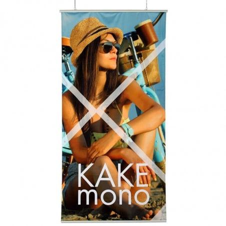 Kakémono Suspendu avec barre de suspension (en alu blanc)_0