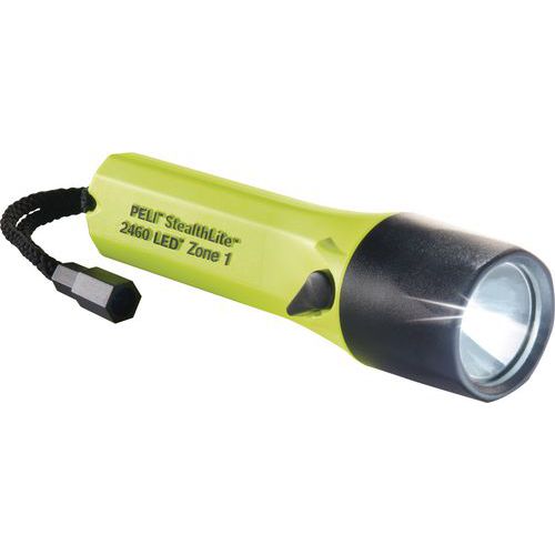 LAMPE TORCHE ATEX PELI 2460 ZONE 1 JAUNE - PELI