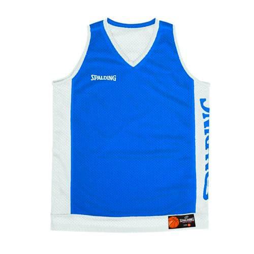 MAILLOT BASKET RÉVERSIBLE - SPALDING - BLEU BLANC