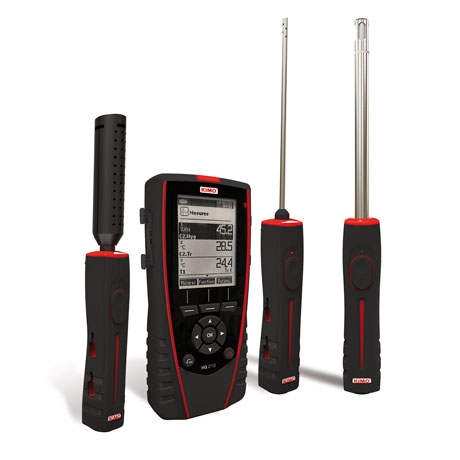 Mesure portable de la qualité de l'air HQ 210 - CO2, humidité et température_0