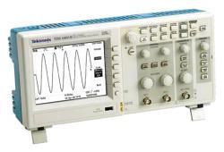 Oscilloscope numérique Tektronix TDS1001B - 2 x 40MHz, 500Ms/s, mémoire 2,5Ko, résolution 8 bits, ports USB_0