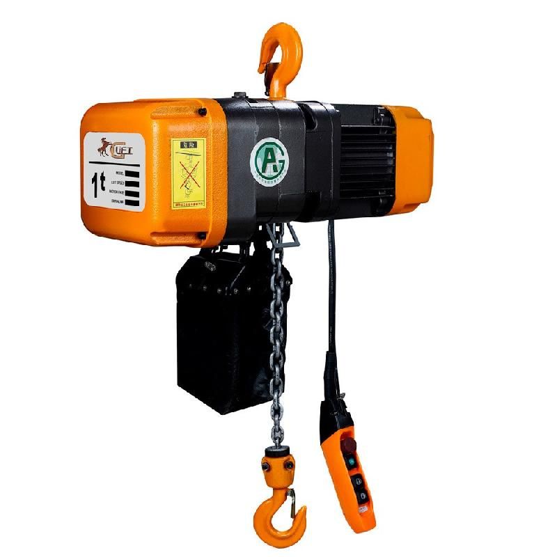Palan électrique à chaîne TOR HHBDII 01-01 - 1T x 18M / 380V - Protection d'urgence et butée_1