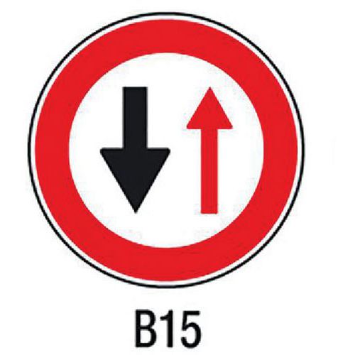 PANNEAU INTERDICTION CLASSE 1 - B15