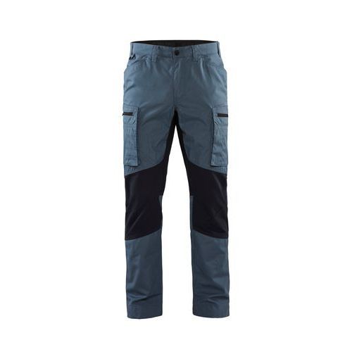 PANTALON DE TRAVAIL MAINTENANCE +STRETCH BLEU CLAIR/BLEU FONCÉ C54 - BLAKLADER