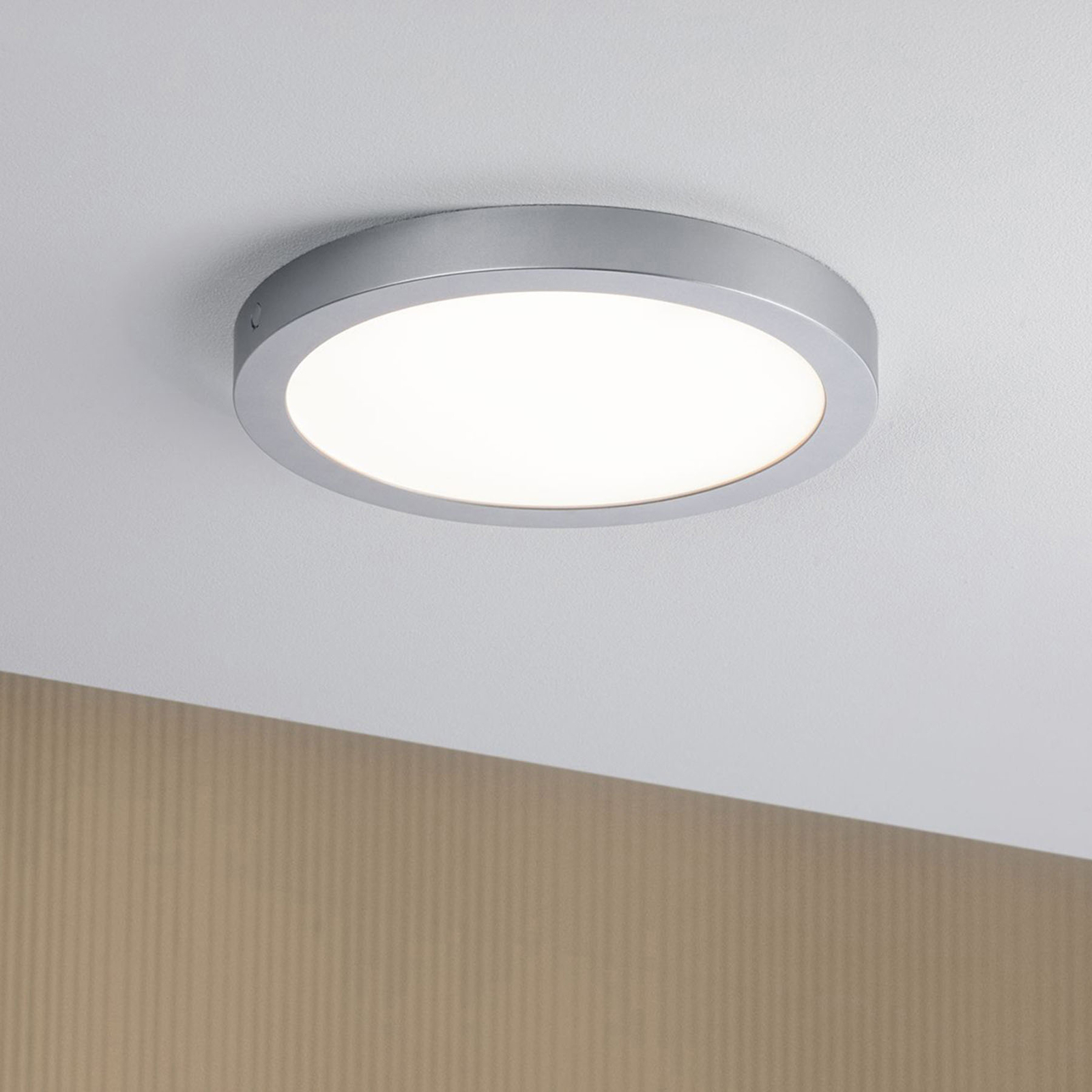 PAULMANN ABIA PANNEAU LED 30 CM 2 700 K CHROMÉ MAT