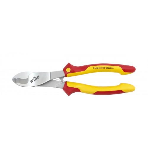 PINCE COUPE-CÂBLES BI-MATIÈRE ISOLÉE 1000 V - 210 MM WIHA