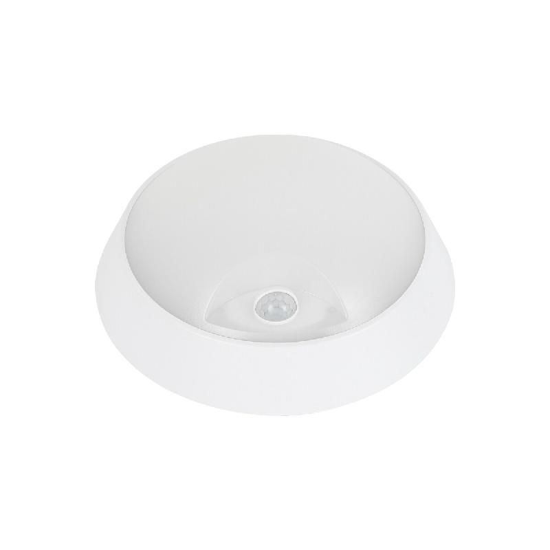 Plafonnier LED Rond Alcapower 15W IP65 Détecteur Mouvement PIR Température Couleur 3000K/4000K/6500K Efficacité 93lm/W Flux Lumineux 1400lm Blanc -_0