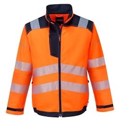 Portwest - Veste de travail design PW3 HV Orange / Bleu Marine Taille M - M orange 5036108306947_0