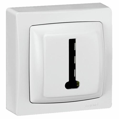 PRISE TÉLÉPHONIQUE - 8 CONTACTS - BLANC - SAILLIE LEGRAND