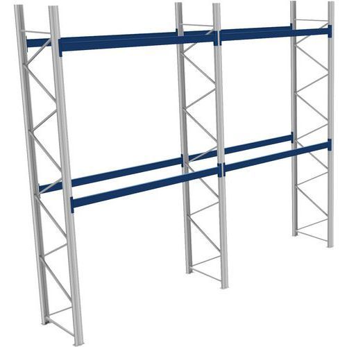 RACK 1 DÉPART + 1 SUIVANT LXLXH 2700X5800X5000 1000KG 2 NIV - BITO