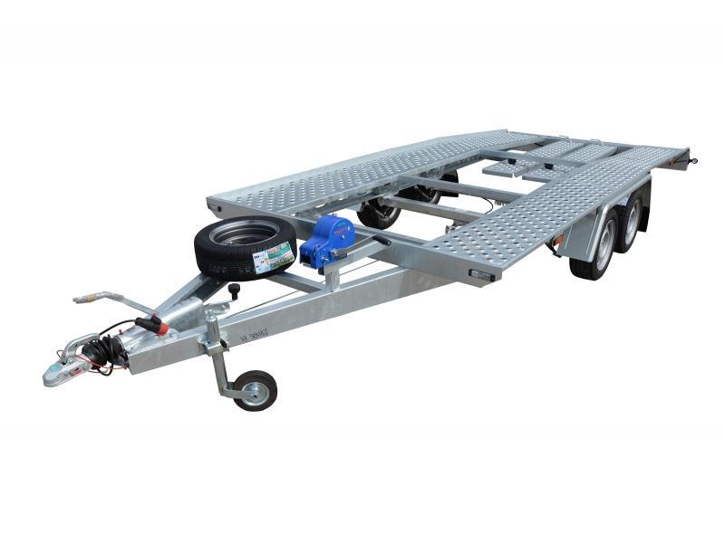 Remorque porte voiture-plateau - 5,00 x 2,10 m - 3000 kg - GALA TAURUS 5030_0