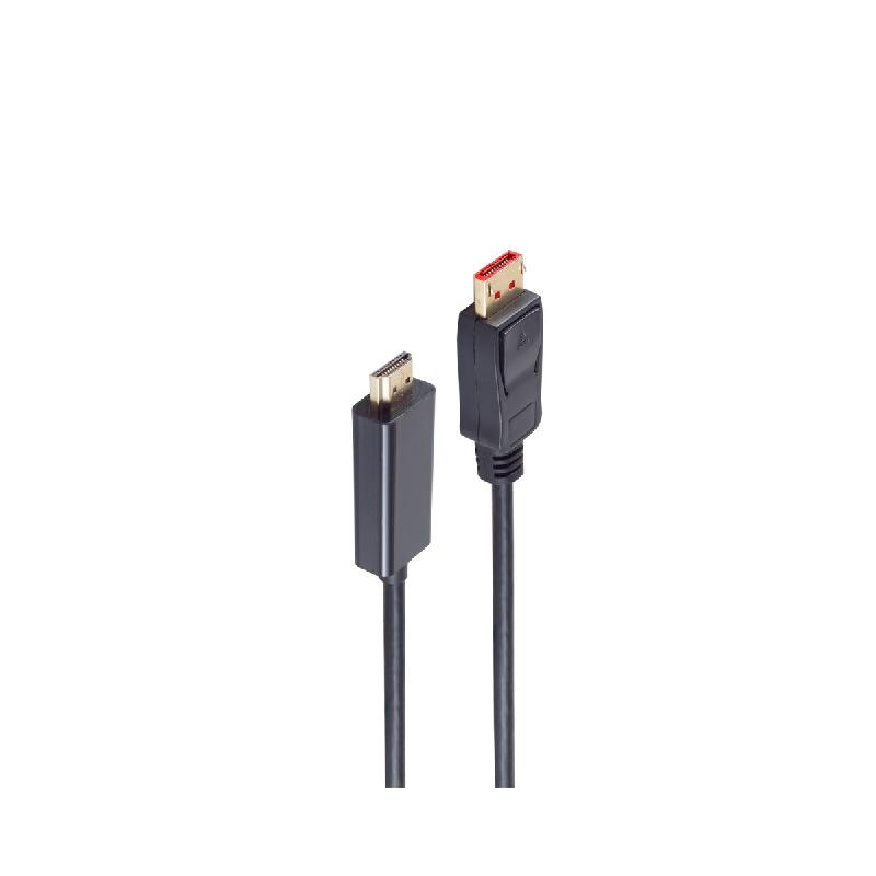 Shiverpeaks Câble BASIC-S DisplayPort - HDMI 1.4, 5,0 m - noir 4017538100634_0