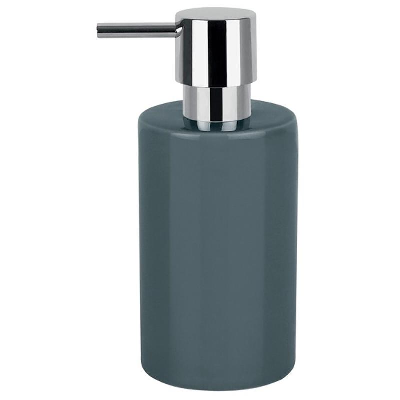 SPIRELLA Tube Distributeur de Savon en Grès couleur Gris Foncé - gris Grès SP1603_0