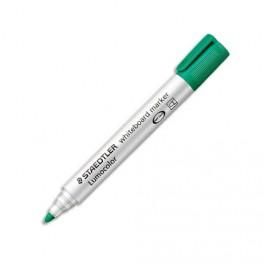STAEDTLER MARQUEUR EFFAÇABLE À SEC POUR TABLEAUX BLANCS POINTE OGIVE ENCRE À BASE D'ALCOOL VERTE 351