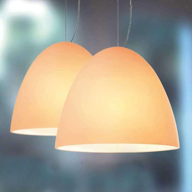 CASABLANCA SUSPENSION BELL COULEUR SABLE 30 CM 2 LAMPES
