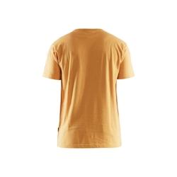 T shirt imprimé 3D HOMME BLAKLADER miel T.L Blaklader - L marron textile 7330509769454_0