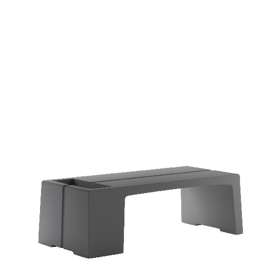 TABLE BASSE OPUS COLORIS ANTHRACITE - MANUTAN COLLECTIVITÉS