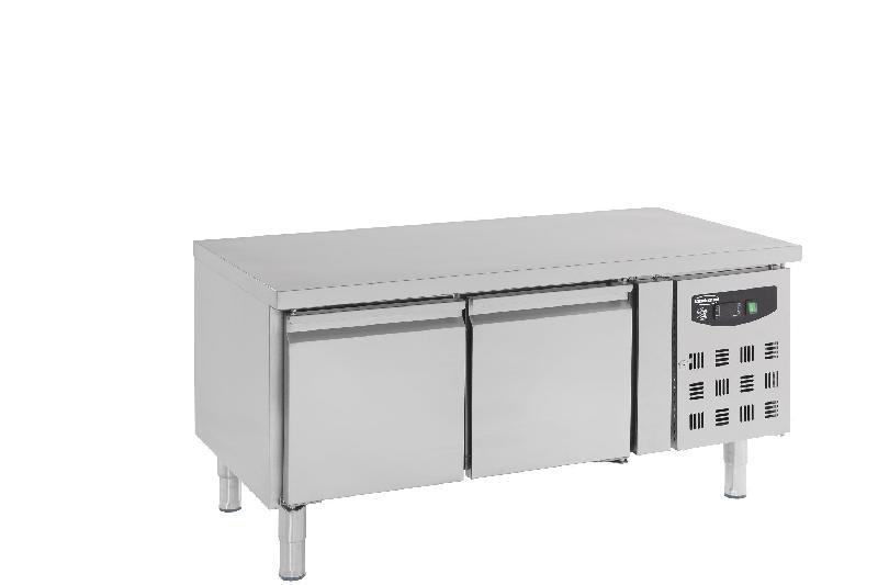 Table réfrigérée 650 haute 2 portes l1360mm 7450.0755 COMBISTEEL_0