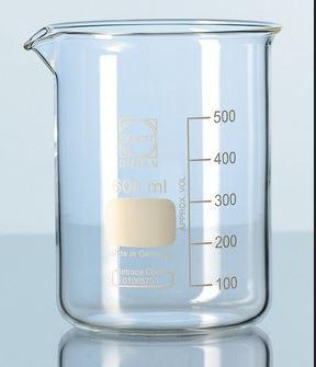 Bécher forme basse avec bec verseur - AS10636 - 250ml - diamètre 70mm - hauteur 95mm_0