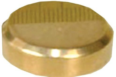 Cache vis plat diamètre 18mm laiton poli boîte de 10 - guitel - 9020d18s10 - 756690_0