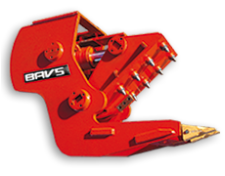 Concasseurs BAV5 Alligator - BAV Crushers - Poids 1870kg - Pelle porteuse 18-28 tonnes_0