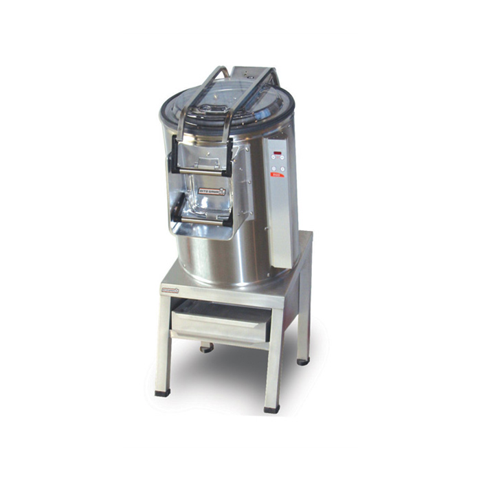 Éplucheuse TI25 - 25 kg - plateau et cylindre abrasifs - panier filtre intégré - Pour 100 à 500 couverts - Tri 230/400 V_0