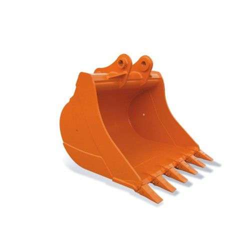 Godets d'excavation - godet standard 200 - capacité 12L - 2 dents - poids 18kg_0