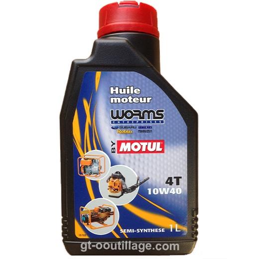 Huile semi-synthese 1 litre 10w40 pour moteur 4 temps - 11582406_0