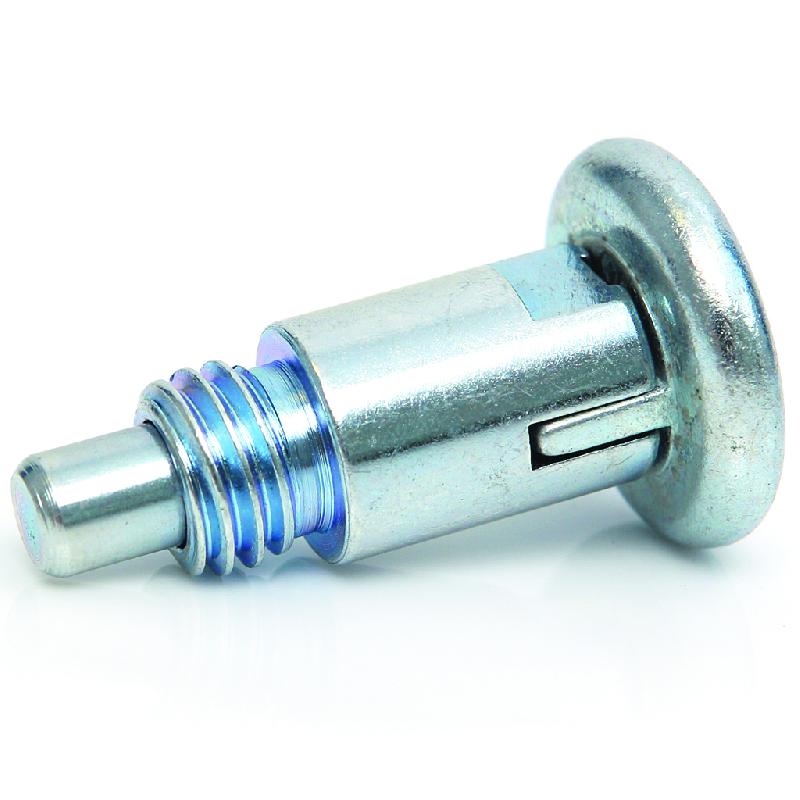 Piston d'indexation corps inox M10x1.00 avec goupille 6mm_0