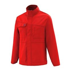 Lafont - Blouson de travail coton majoritaire JASPE Rouge Taille 2XL - XXL rouge 3609705719490_0