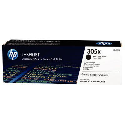 Lot de 2 cartouches laser HP CE410XD - Noir haute capacité - Fabricant HP_0