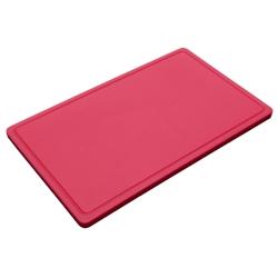 METRO Professional Planche à découper en HDPE, GN 1/1, rouge - rouge plastique 863316_0