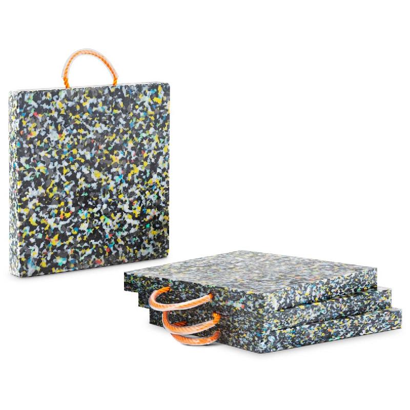 MSW - MSW MSW-CP-400-12 Plaques De Calage 40 x 40 x 4 cm Charge Maximale De 12 000 kg Lot De 4 Plaques De Calage Grue Plaques De Calage - 406285906952_0