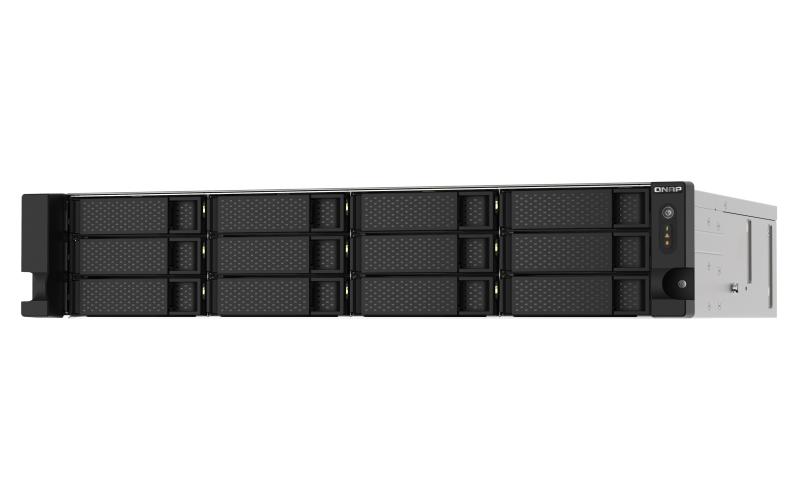 QNAP TS-1273AU-RP-8G serveur de stockage NAS Rack (2 U) Ethernet/LAN Aluminium, Noir V1500B_0