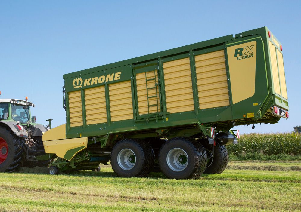 Rx 360 - autochargeuse Krone - structure robuste en acier - 36 m³ - polyvalente GL/GD_0