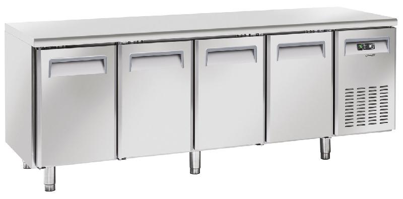 Table réfrigérée 4 portes - 2250x700x850 mm - CTAR4P_0