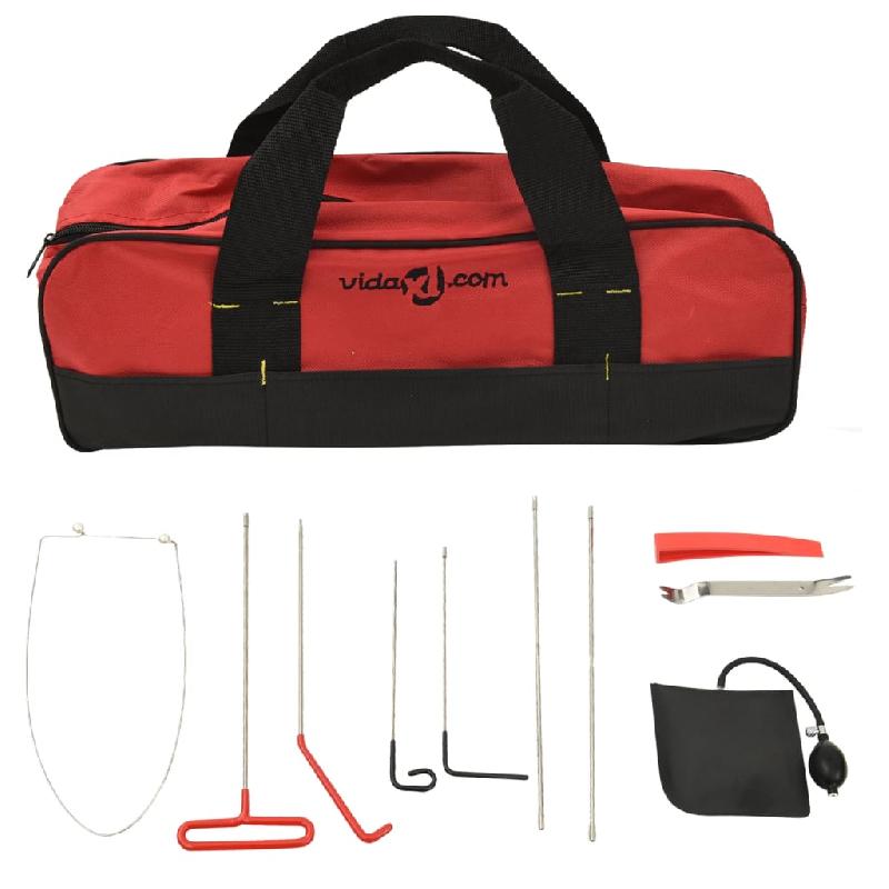 Vidaxl kit d'outils pour ouvre-porte de voiture 11 pcs 210614_0