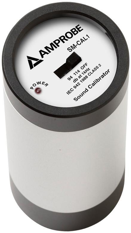 Calibrateur acoustique - 94 et 114dB, 1kHz, ±0.5dB - pour sonomètres/dosimètres - AMPSM-CAL1_0