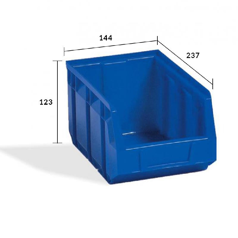 Bull 3 (38 pcs.) - Bac à bec robuste avec porte-étiquette - Quickly International_0